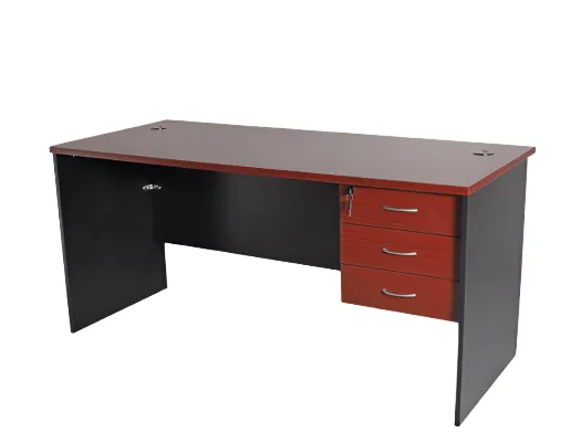 1.2 metre Desk with 3 Drawers - Model SBG763-C (Cherry Finish)