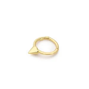 14k Gold Staple Helix Piercing