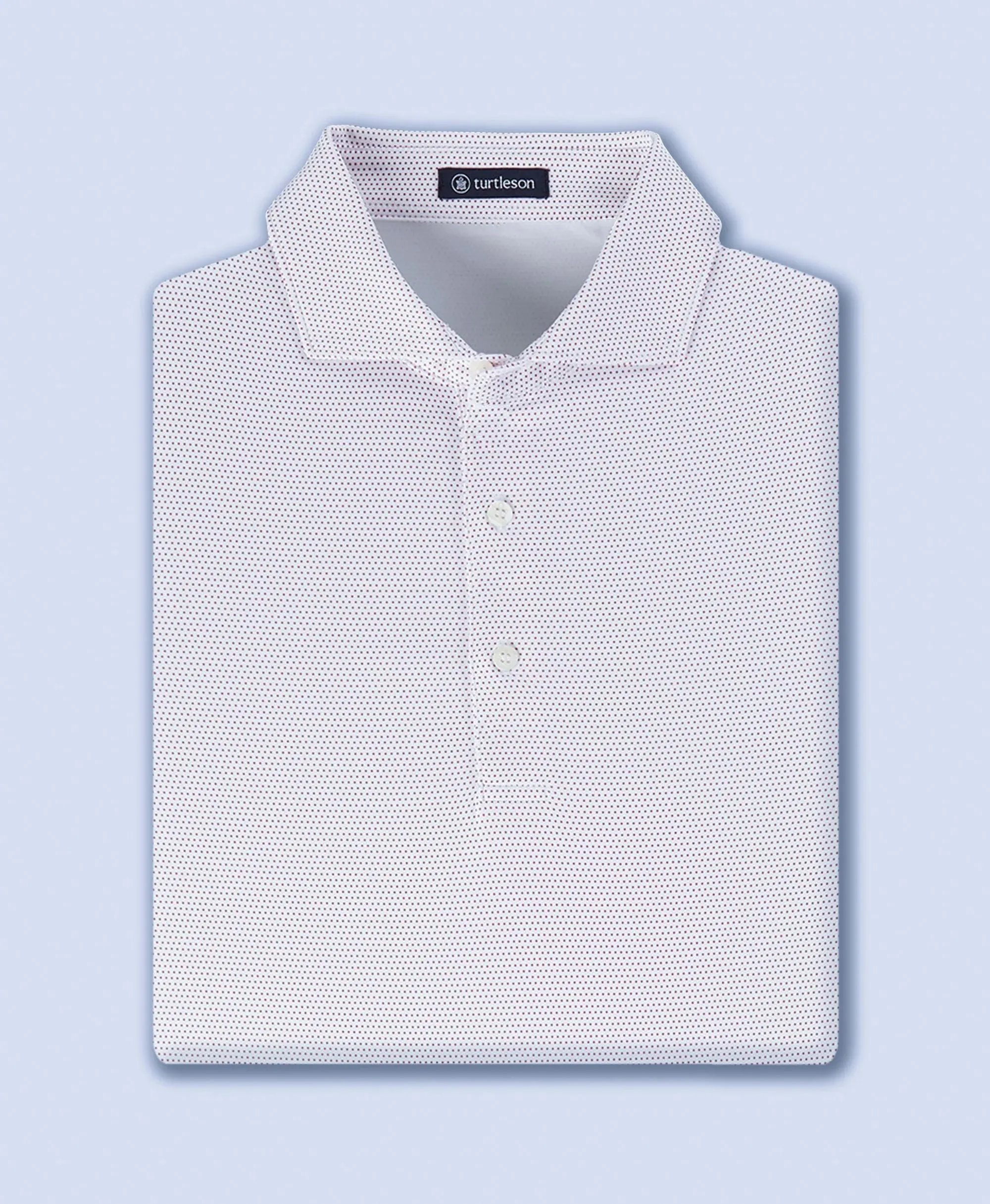 Abner Performance Polo - White / Jam