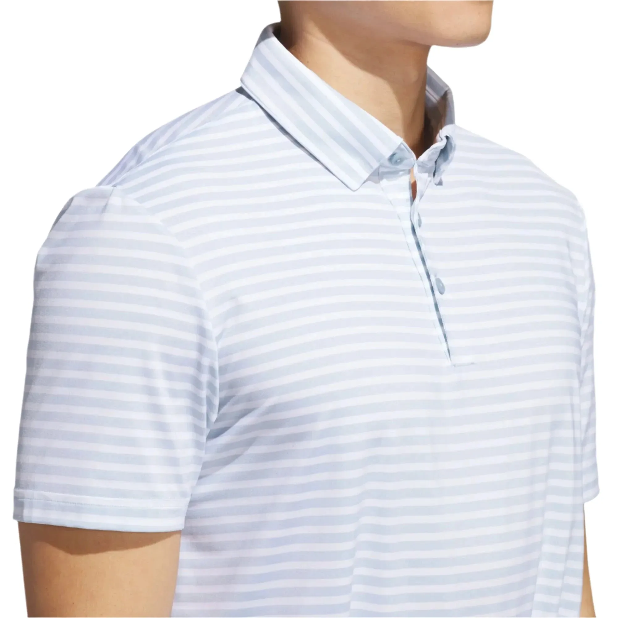 adidas Ultimate Stripe Golf Polo Shirt