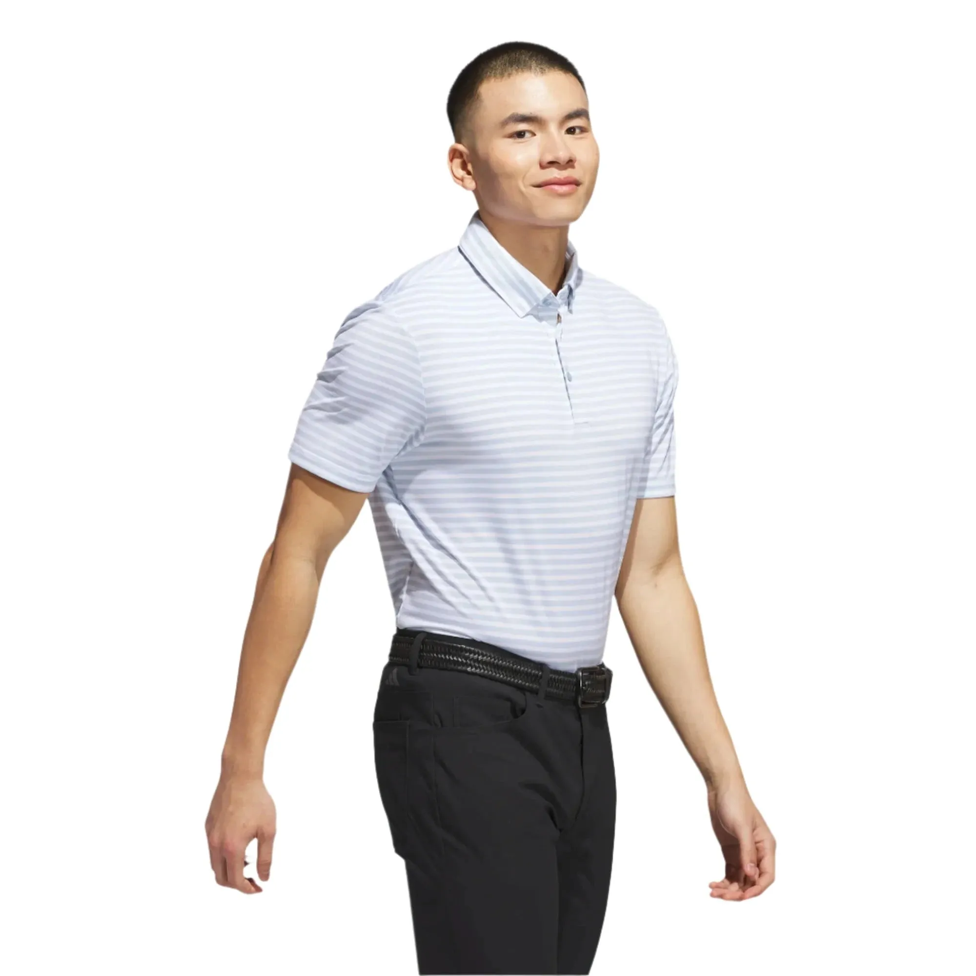 adidas Ultimate Stripe Golf Polo Shirt