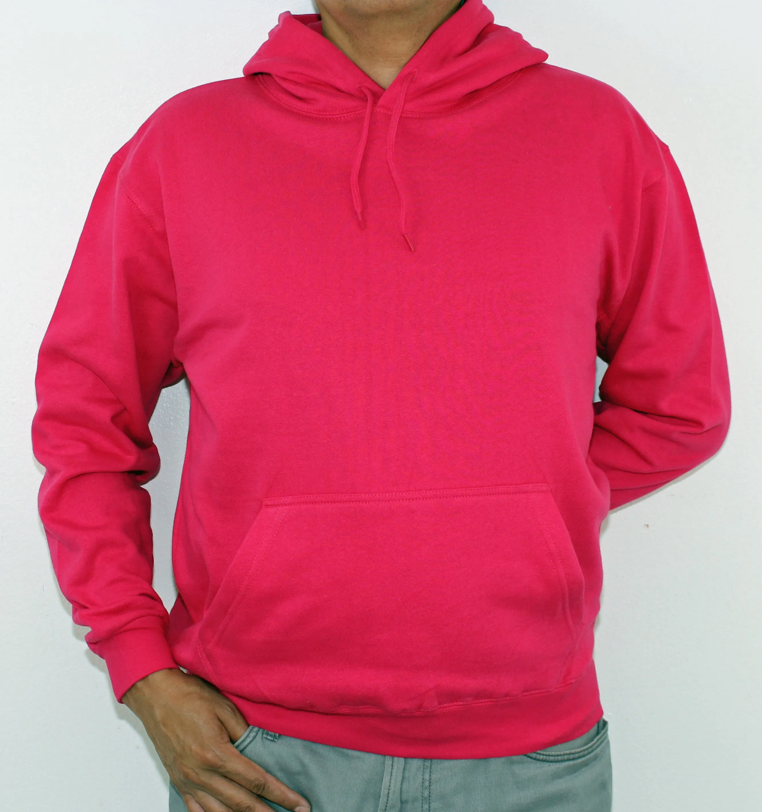Adult Plain Pullover Hoodies