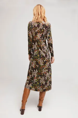 Aldo Martins Front V Neck Multicolor Dress