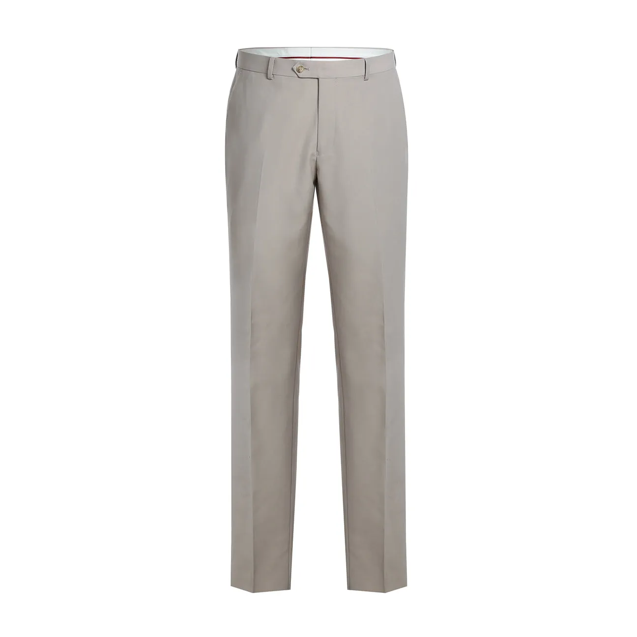 Alessandro Vitello by Renoir Beige Classic Fit 2-Piece Single Breasted Notch Lapel Suit 201-84