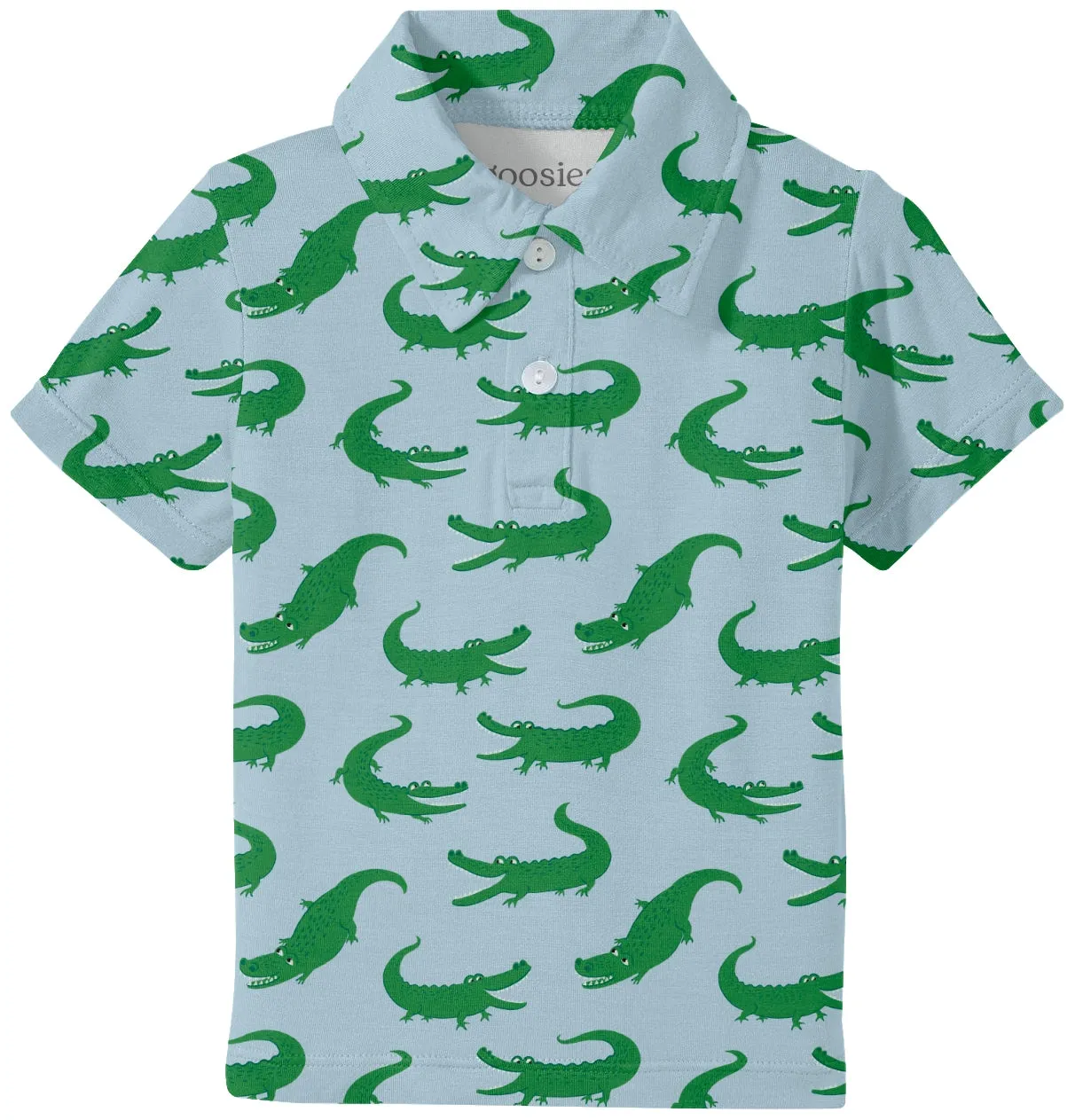 Alligators Toddler Polo