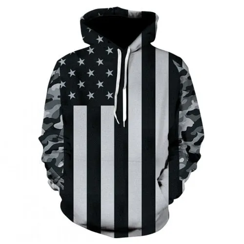 American Pride Galaxy Hoodies
