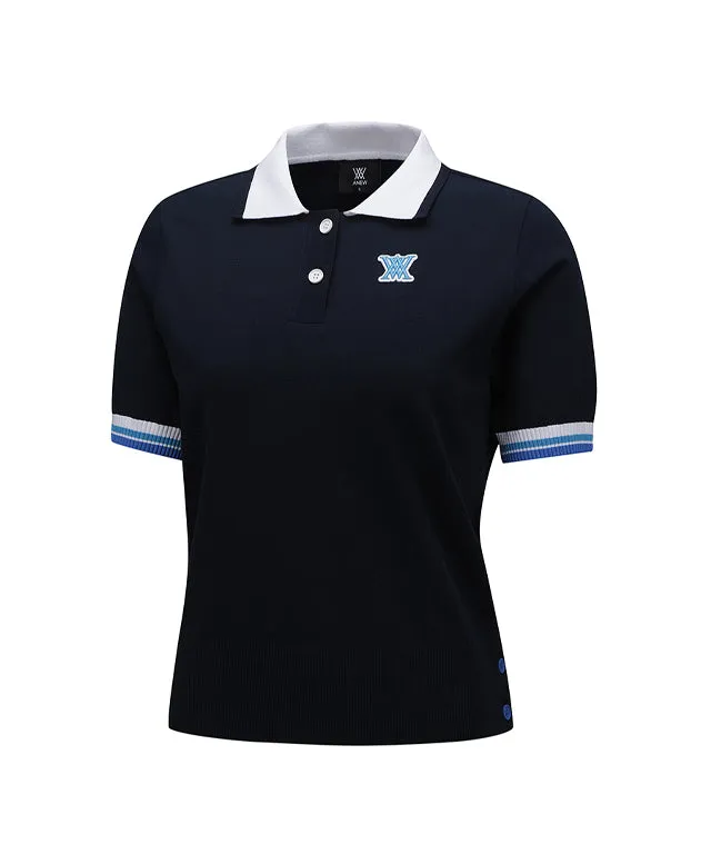 ANEW Golf: Women Preppy Set Up Sweater - Navy