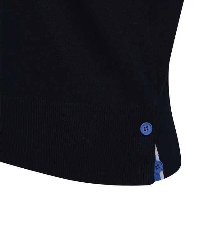 ANEW Golf: Women Preppy Set Up Sweater - Navy