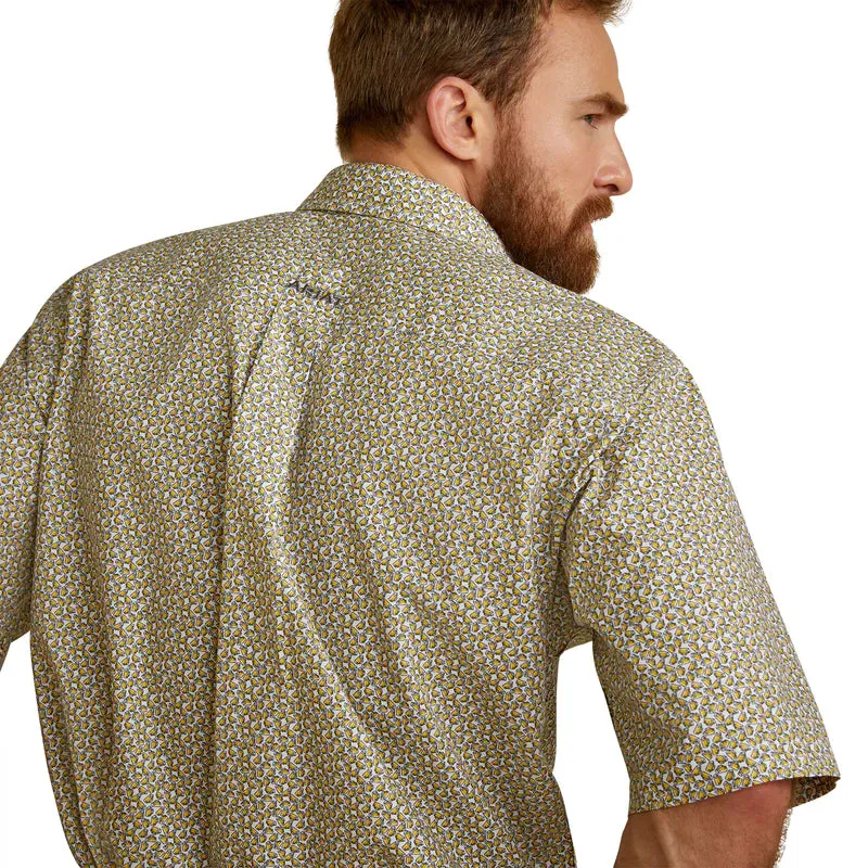 Ariat Axton Mens Classic SS Shirt White