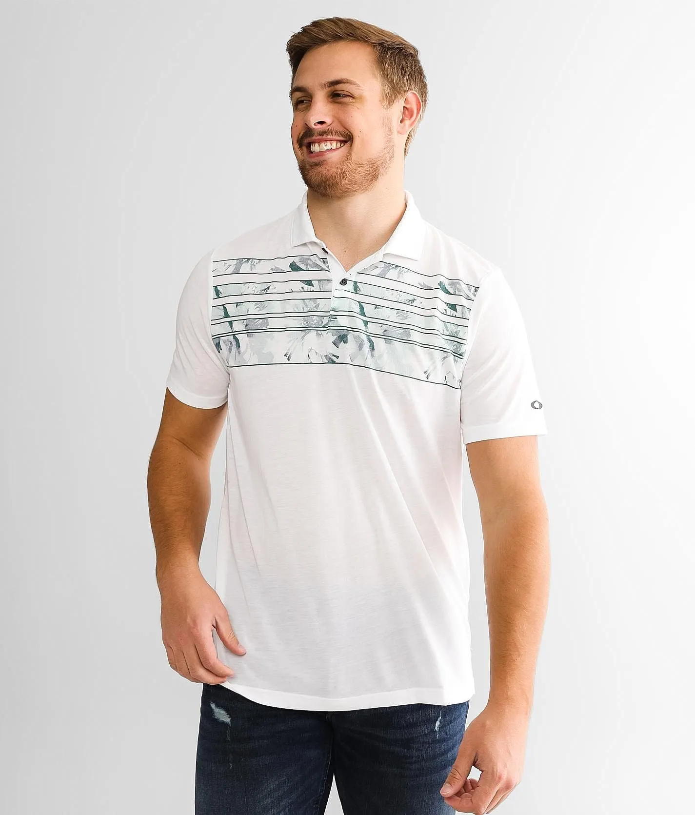 AZALEA STRIPE POLO SHIRT