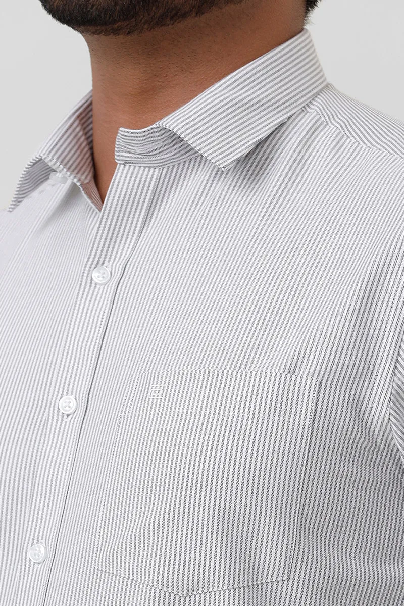 Berlin Stripes - Black Casual Shirts For Men | Ariser