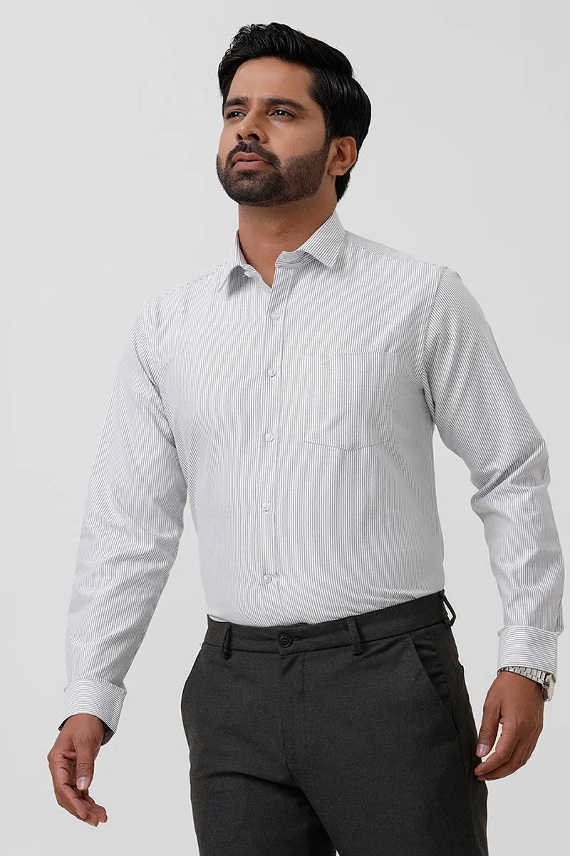 Berlin Stripes - Black Casual Shirts For Men | Ariser