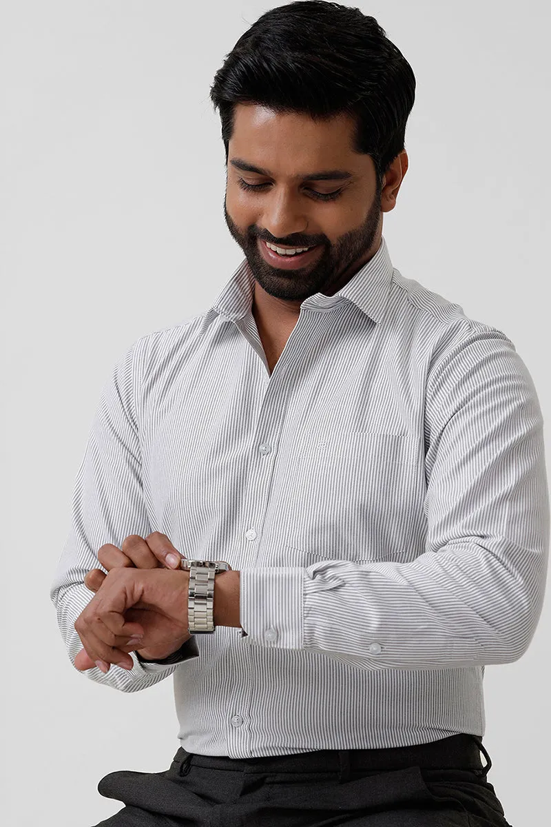 Berlin Stripes - Black Casual Shirts For Men | Ariser