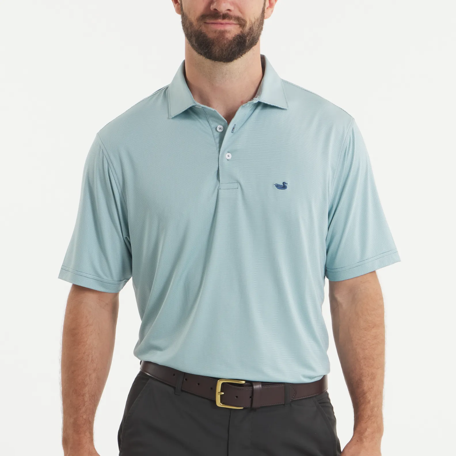 Bermuda Performance Polo - Wellington Stripe