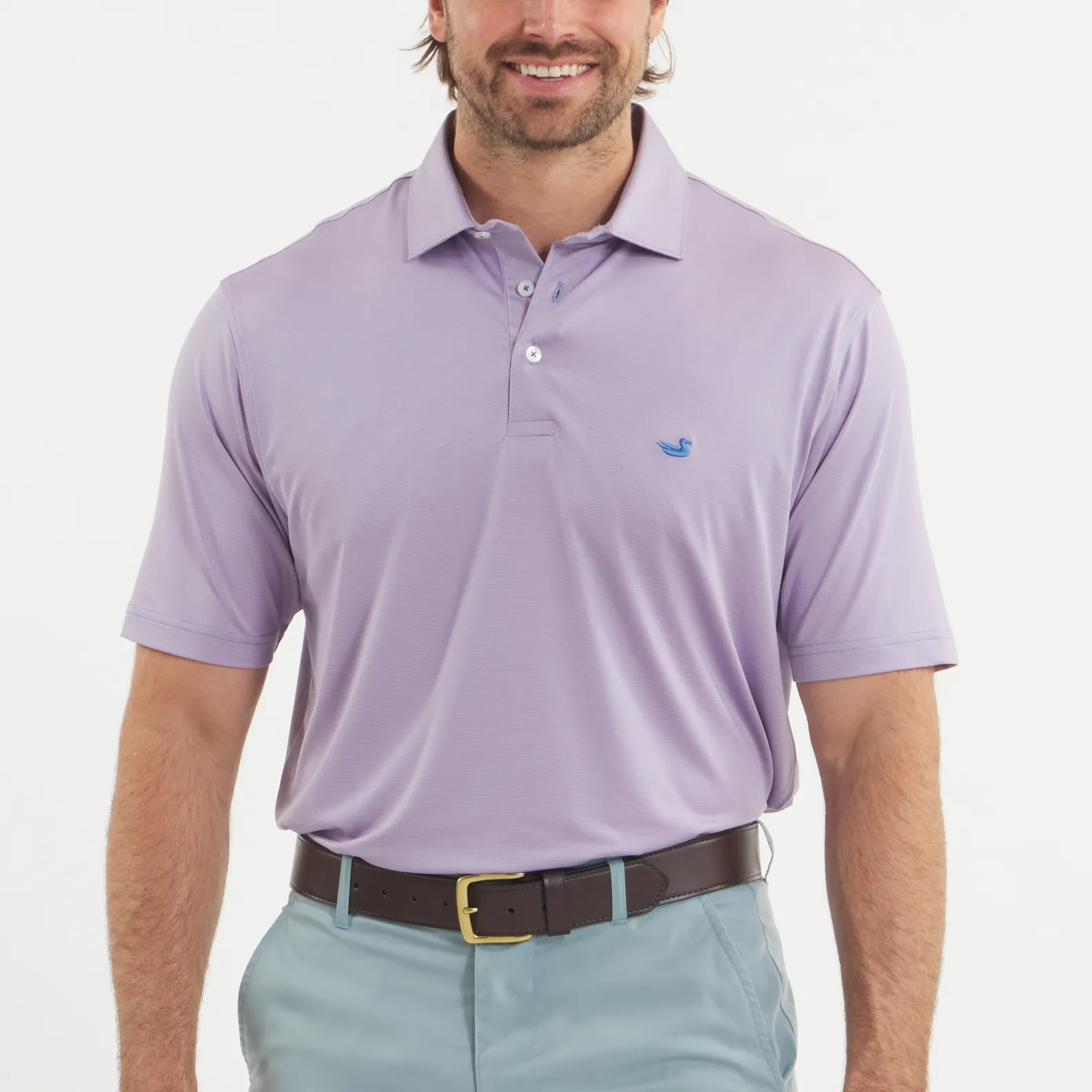 Bermuda Performance Polo - Wellington Stripe