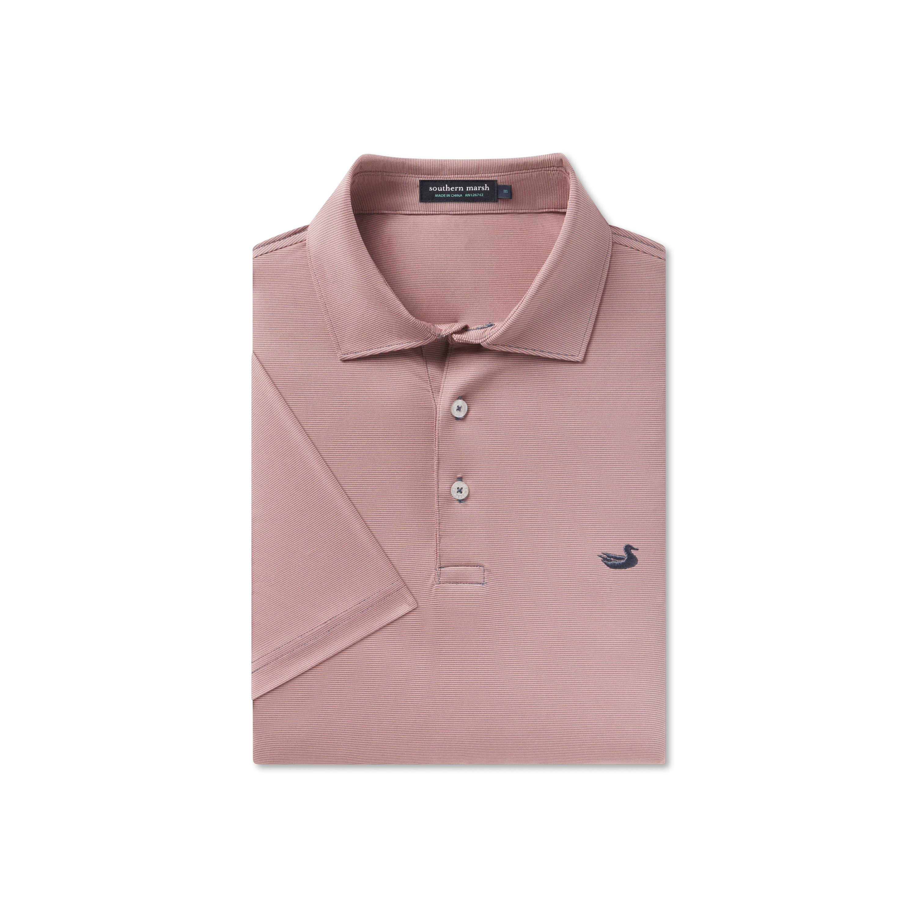 Bermuda Performance Polo - Wellington Stripe