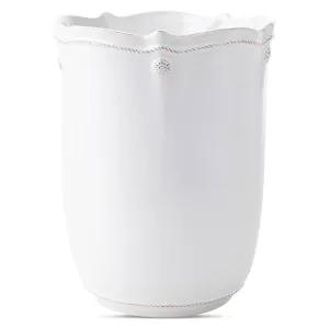 Berry & Thread Wastebasket Whitewash