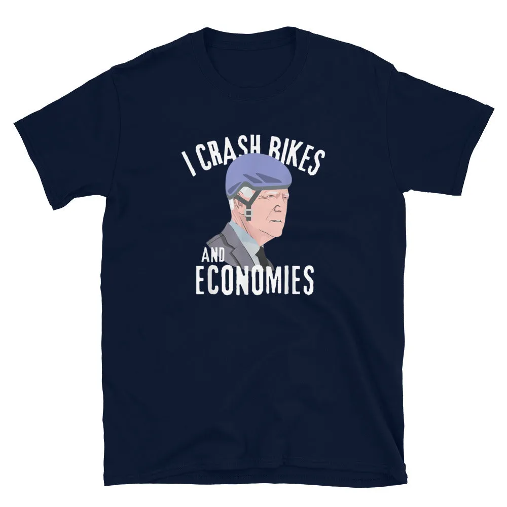 Biden “Crash Bikes and Economies”
