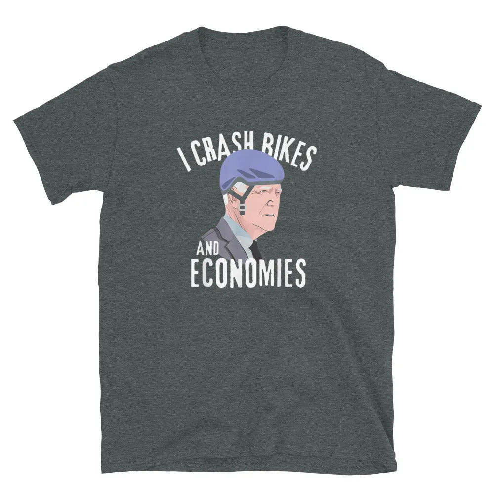 Biden “Crash Bikes and Economies”