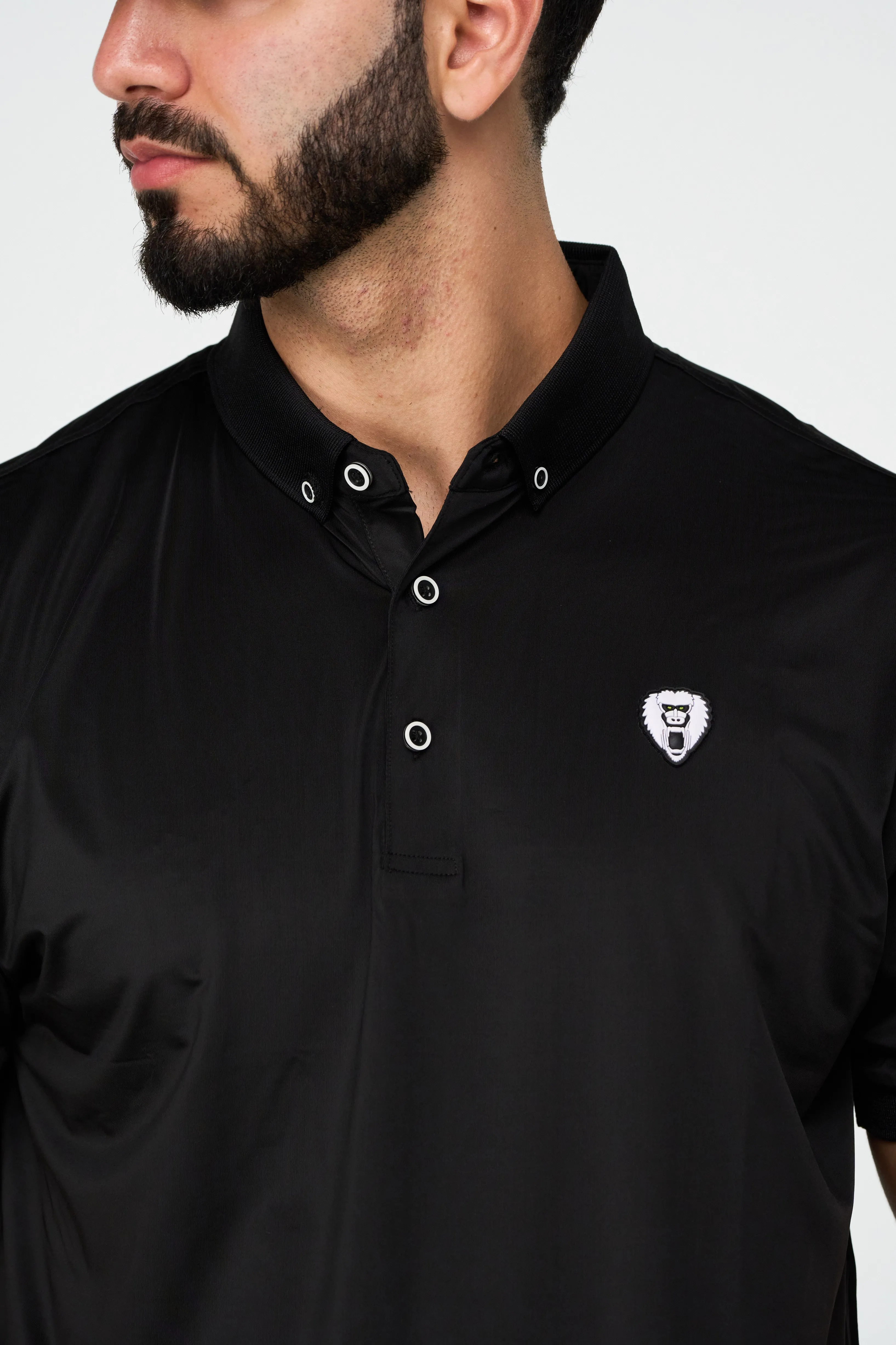 BLACK 8 GOLF POLO