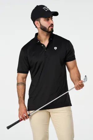 BLACK 8 GOLF POLO