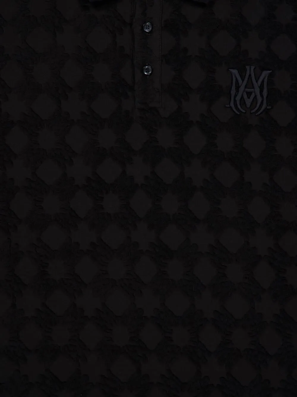 Black MA Quad Toweling Polo