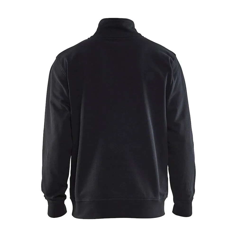Blaklader Half-Zip 2-Tone Sweatshirt 3353 - Black/Red