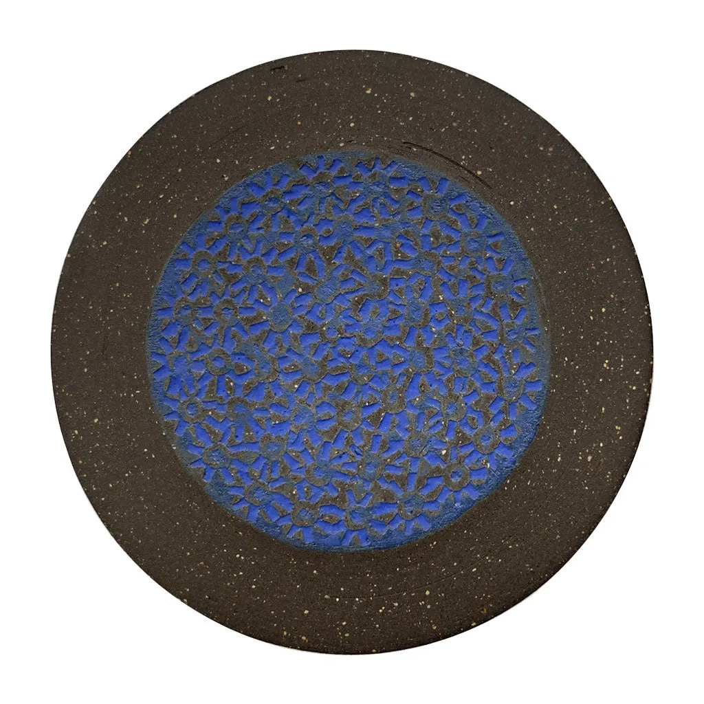 (Blue) Inhwamun Wall-mounted Tea Cup II (set)