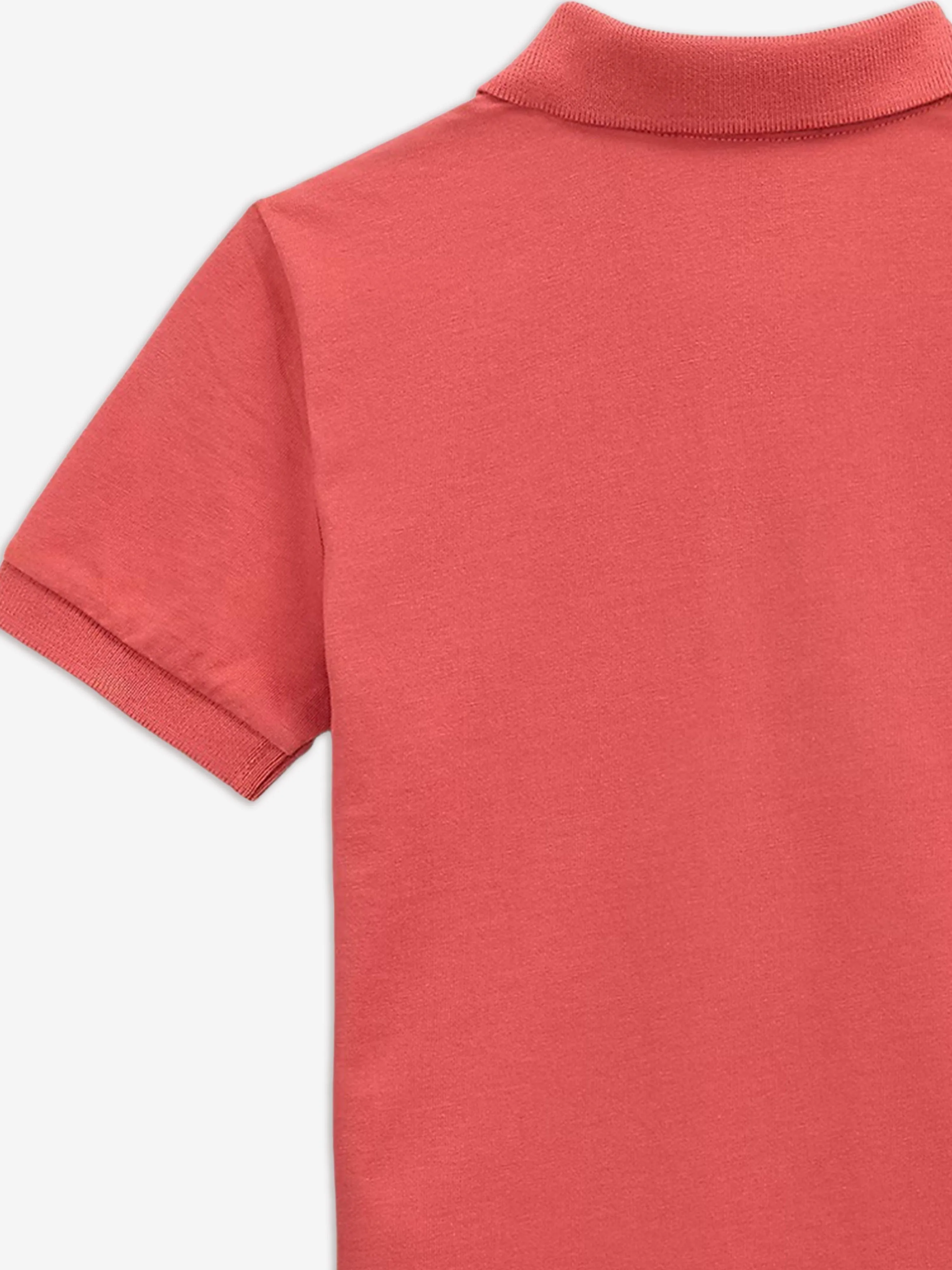 Boys Pocket Polo Shirt in Red