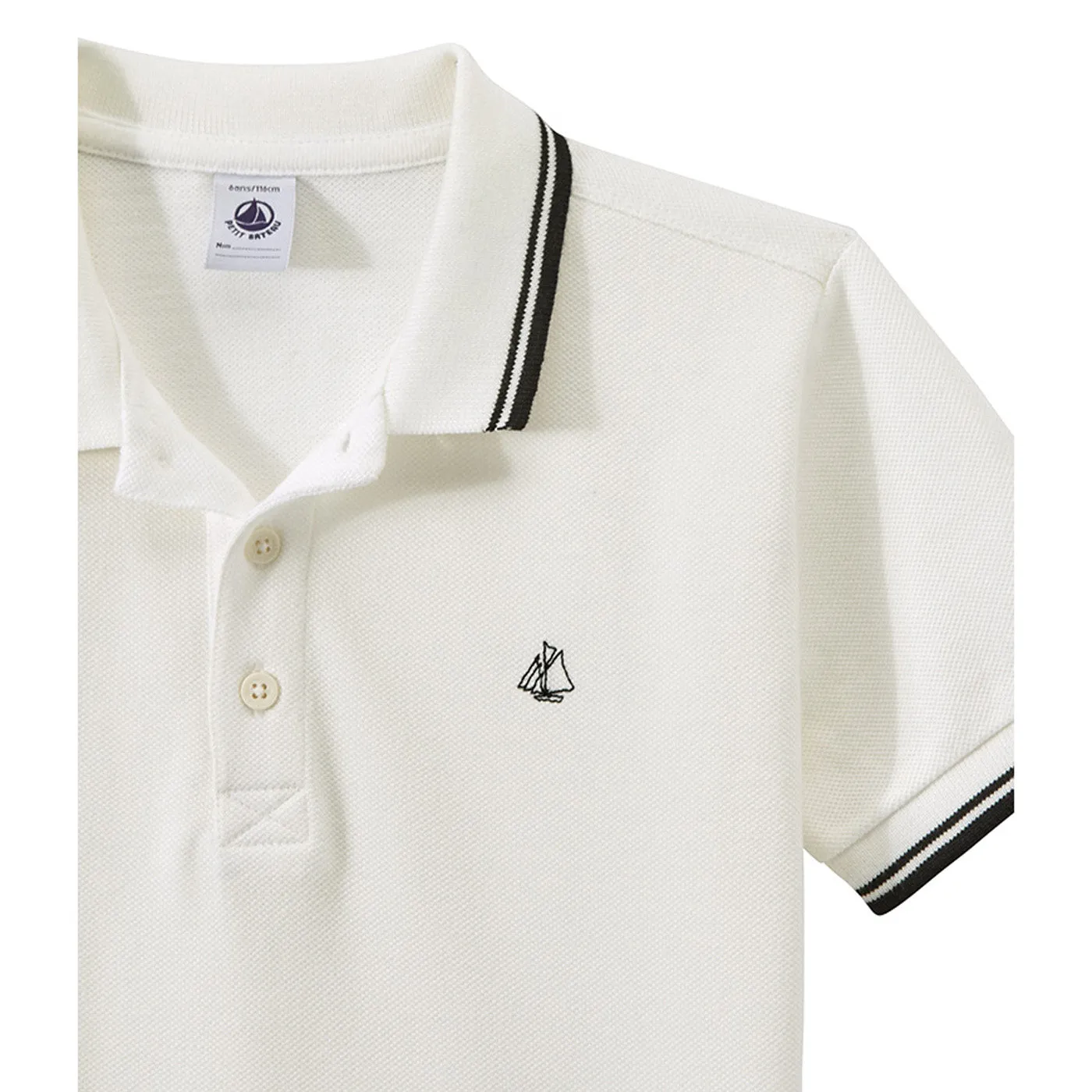 Boys' Polo Shirt in Piqué Jersey