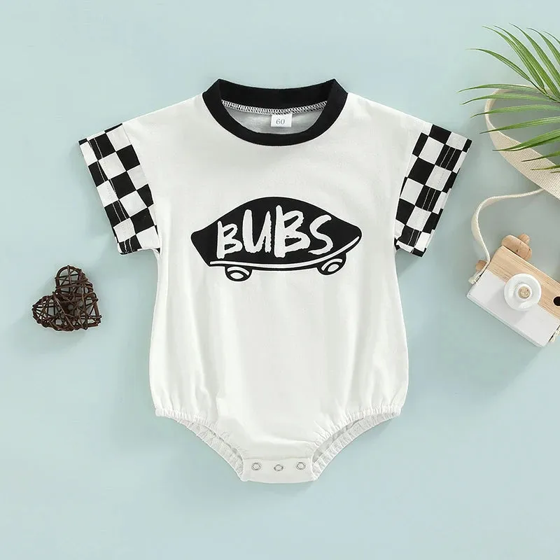 BUBS Cute Patchwork Jumpsuits