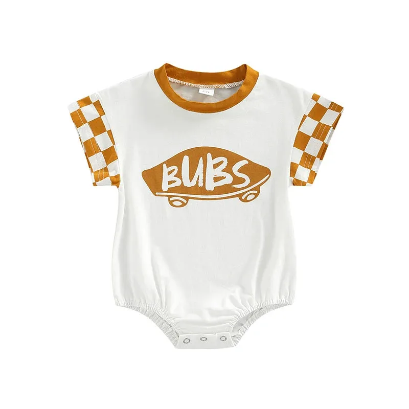 BUBS Cute Patchwork Jumpsuits