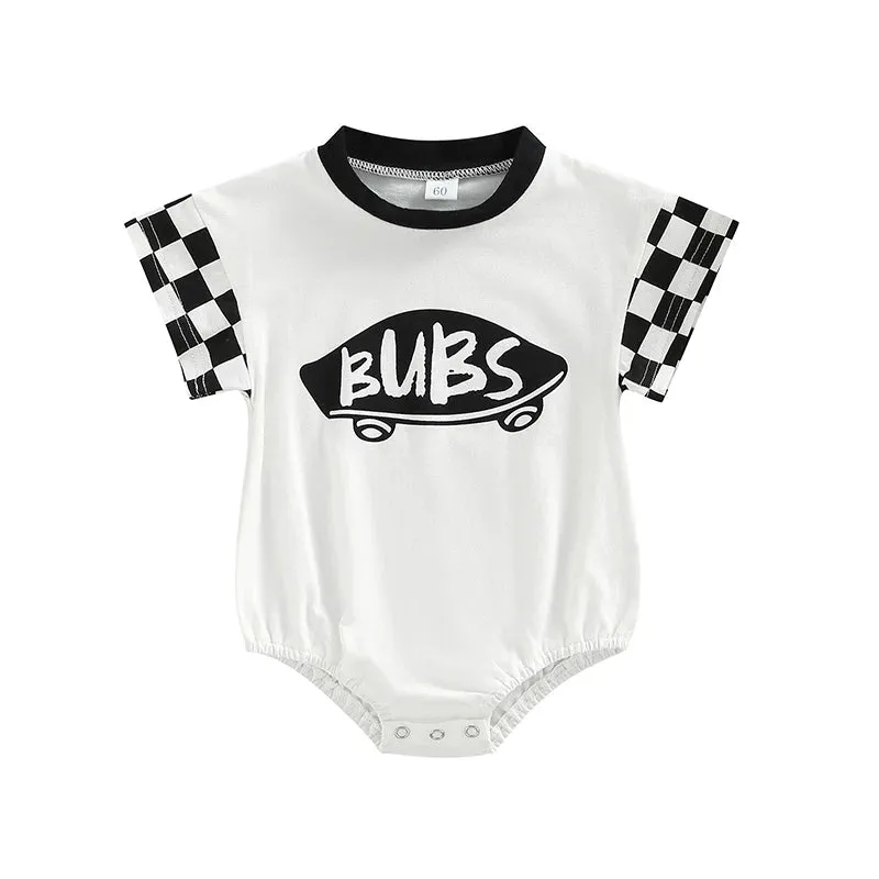 BUBS Cute Patchwork Jumpsuits