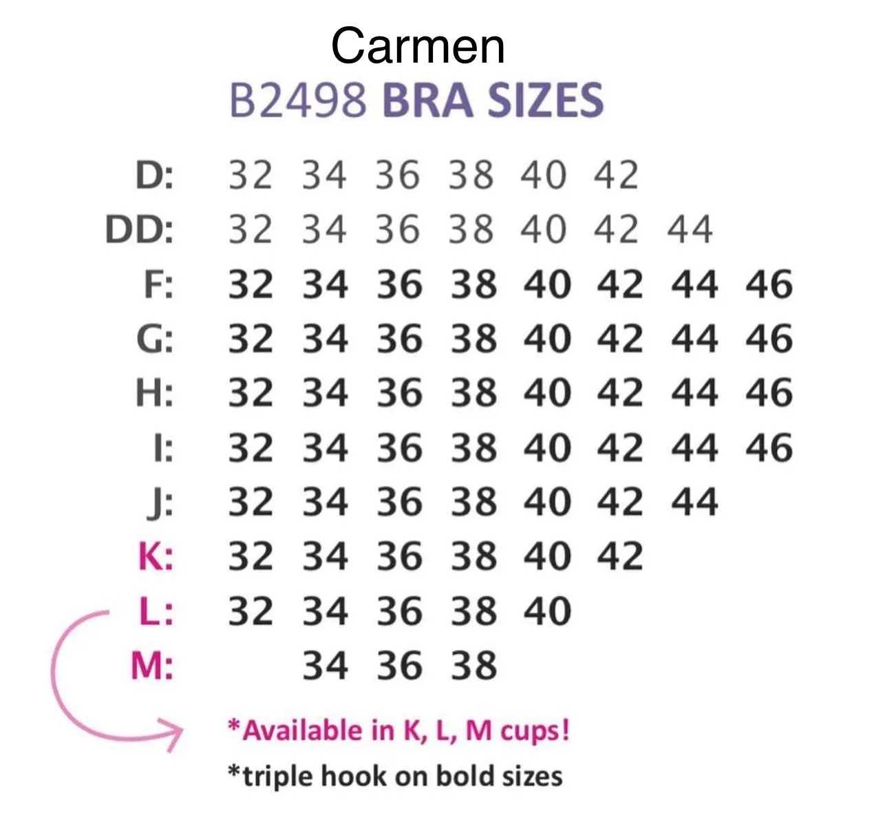 Carmen Bra B2498 Taupe
