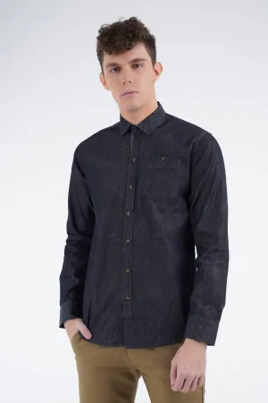 Charcoal Palm Shirt