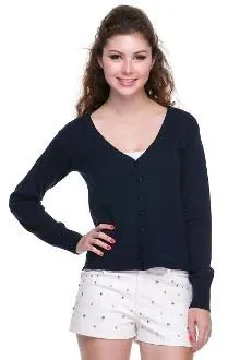 Checkered Elbow Patch Cardigan