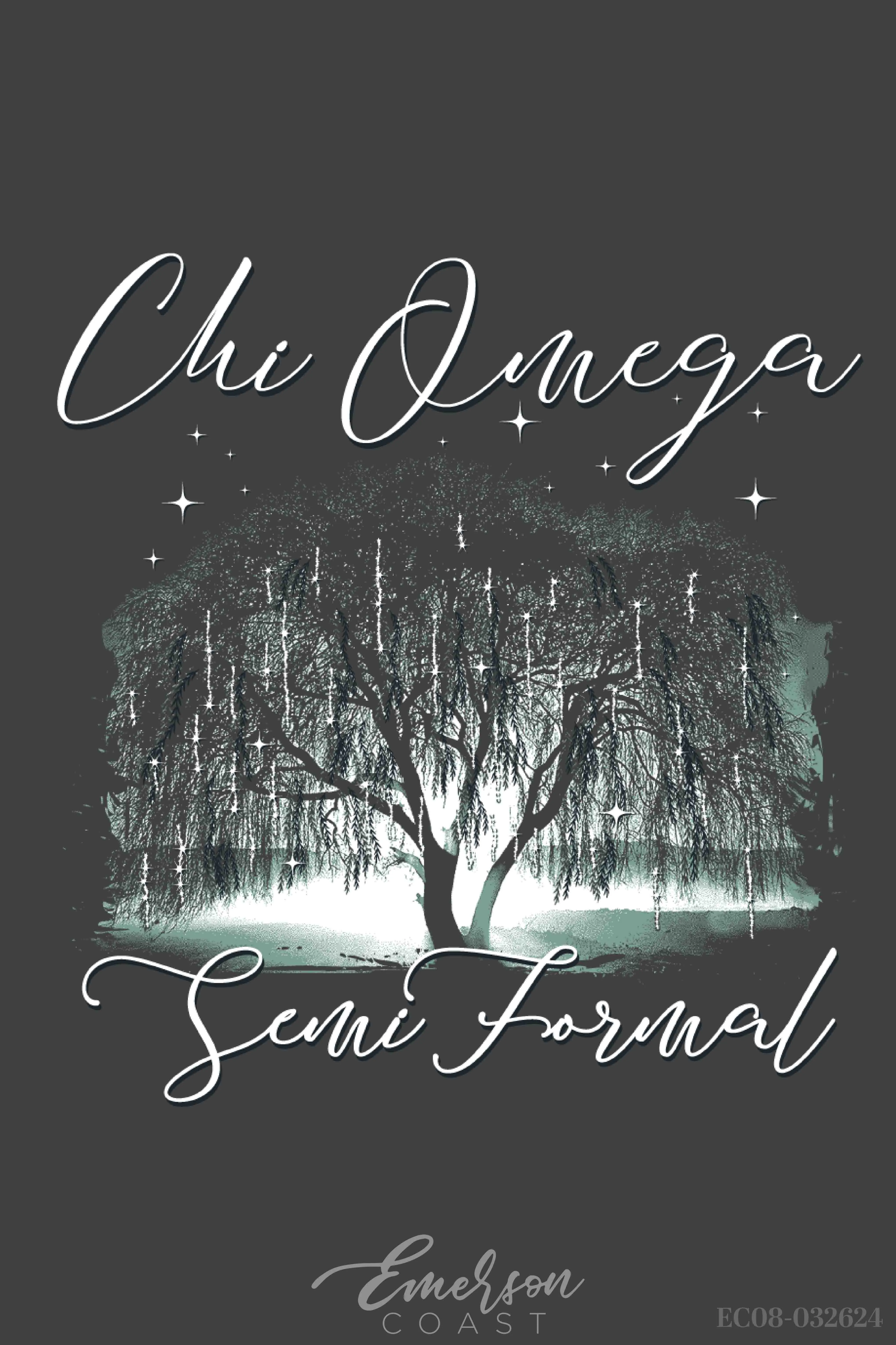 Chi Omega George Mason University Formal T-shirt