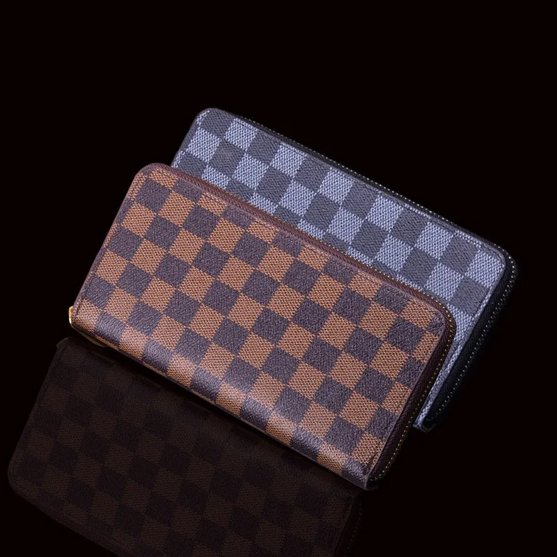 Chic Wallet Business Card Holder With Coin Purse