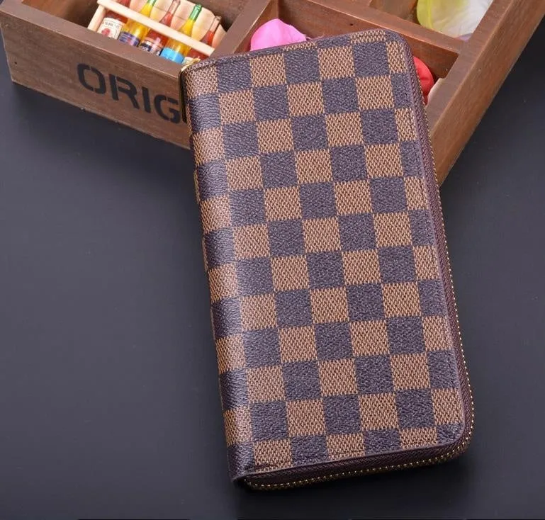 Chic Wallet Business Card Holder With Coin Purse