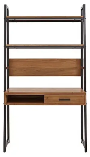 Classic Fusion Oak Home Office Wall Desk FSWD