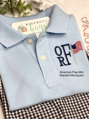 Classic Monogrammed Polo