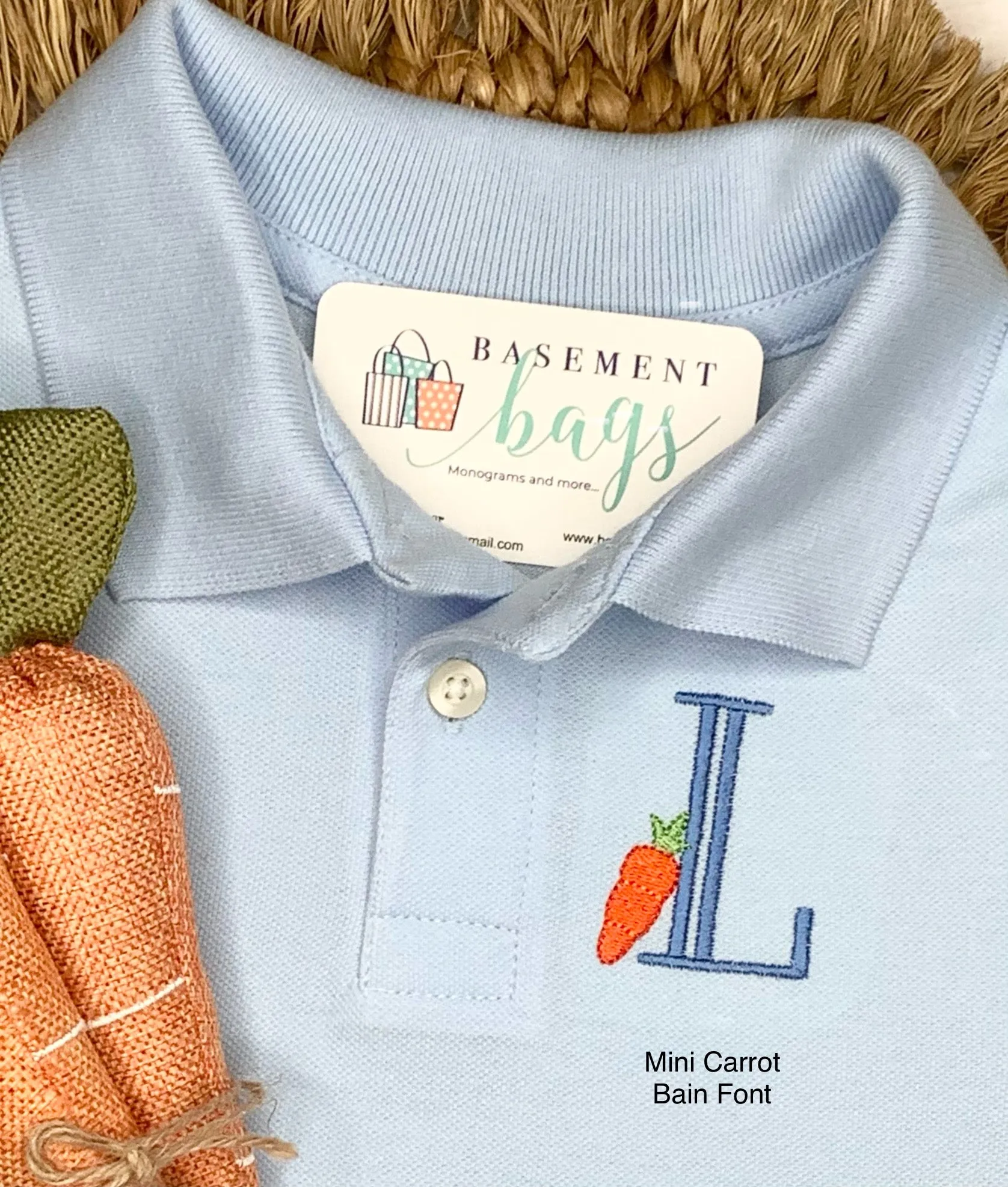 Classic Monogrammed Polo