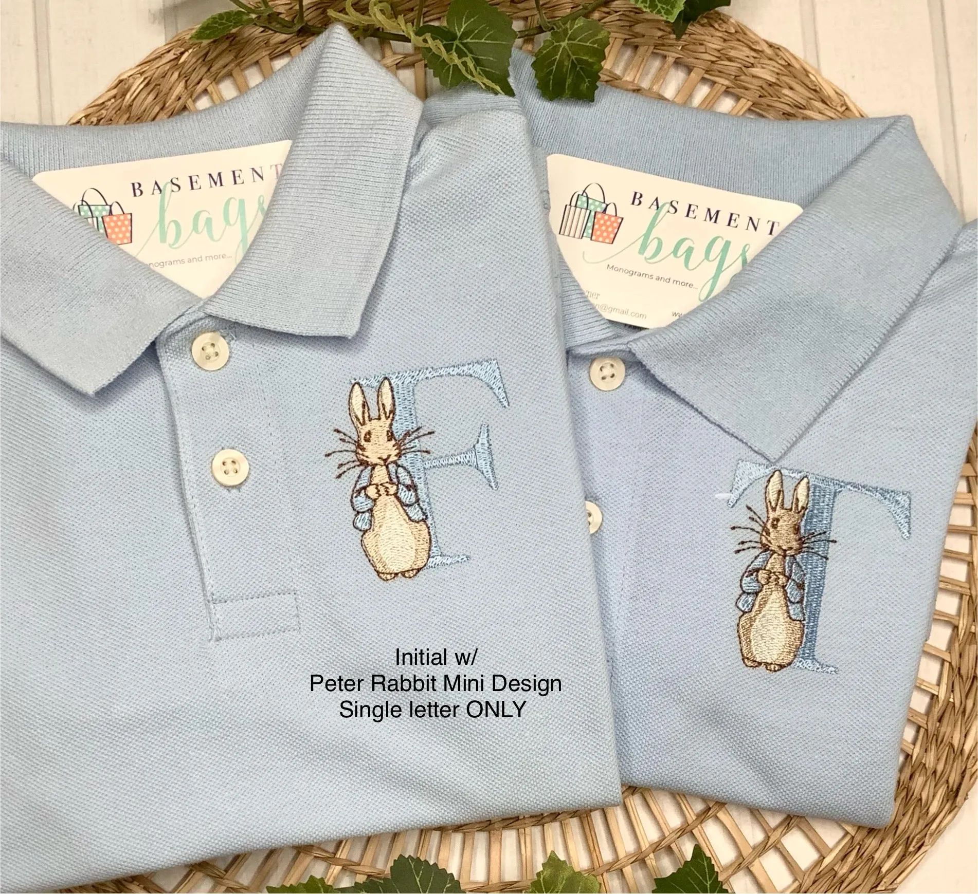 Classic Monogrammed Polo