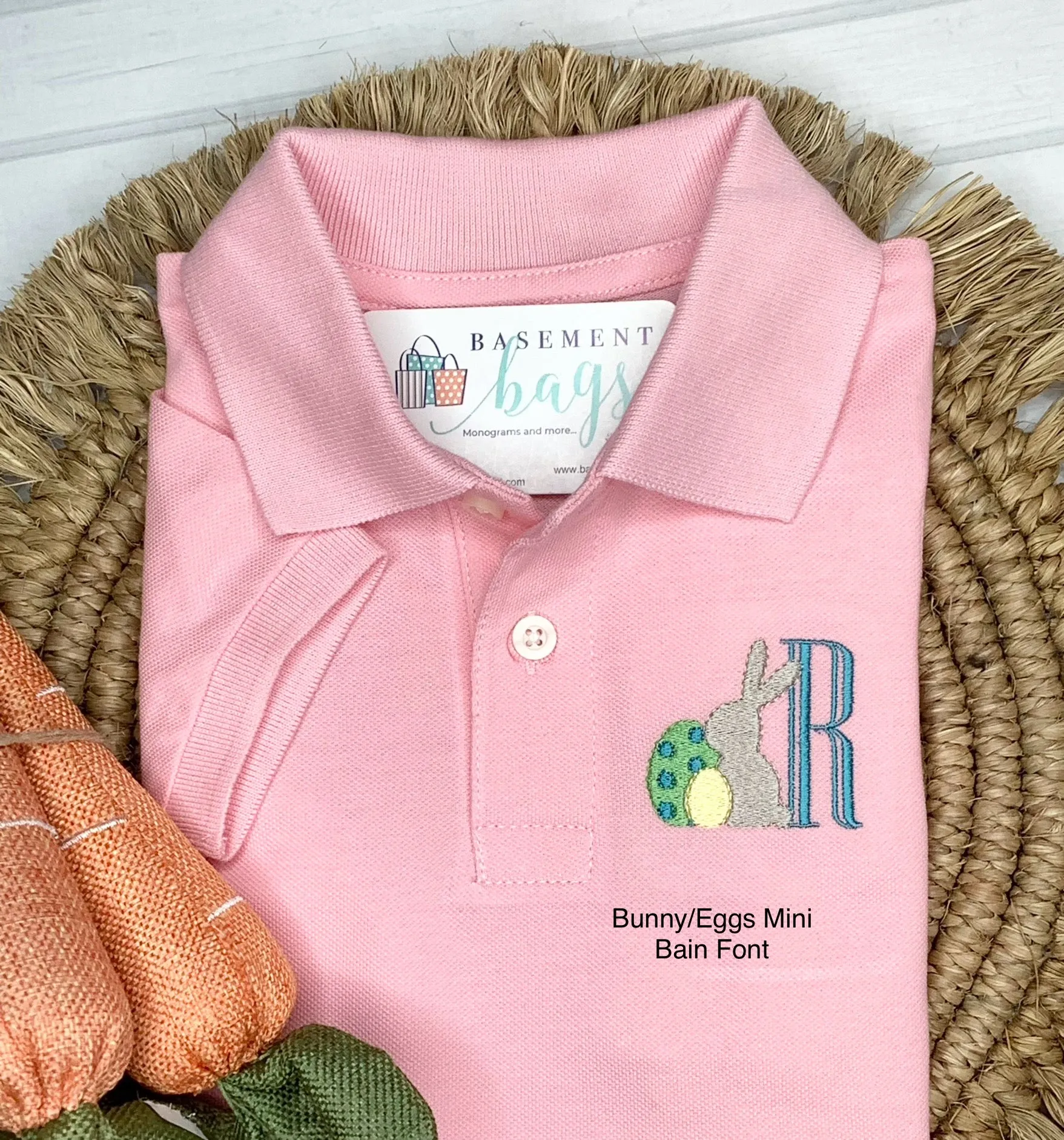 Classic Monogrammed Polo