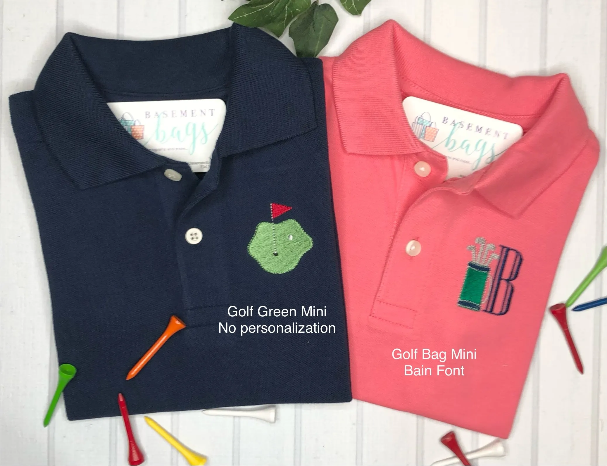 Classic Monogrammed Polo