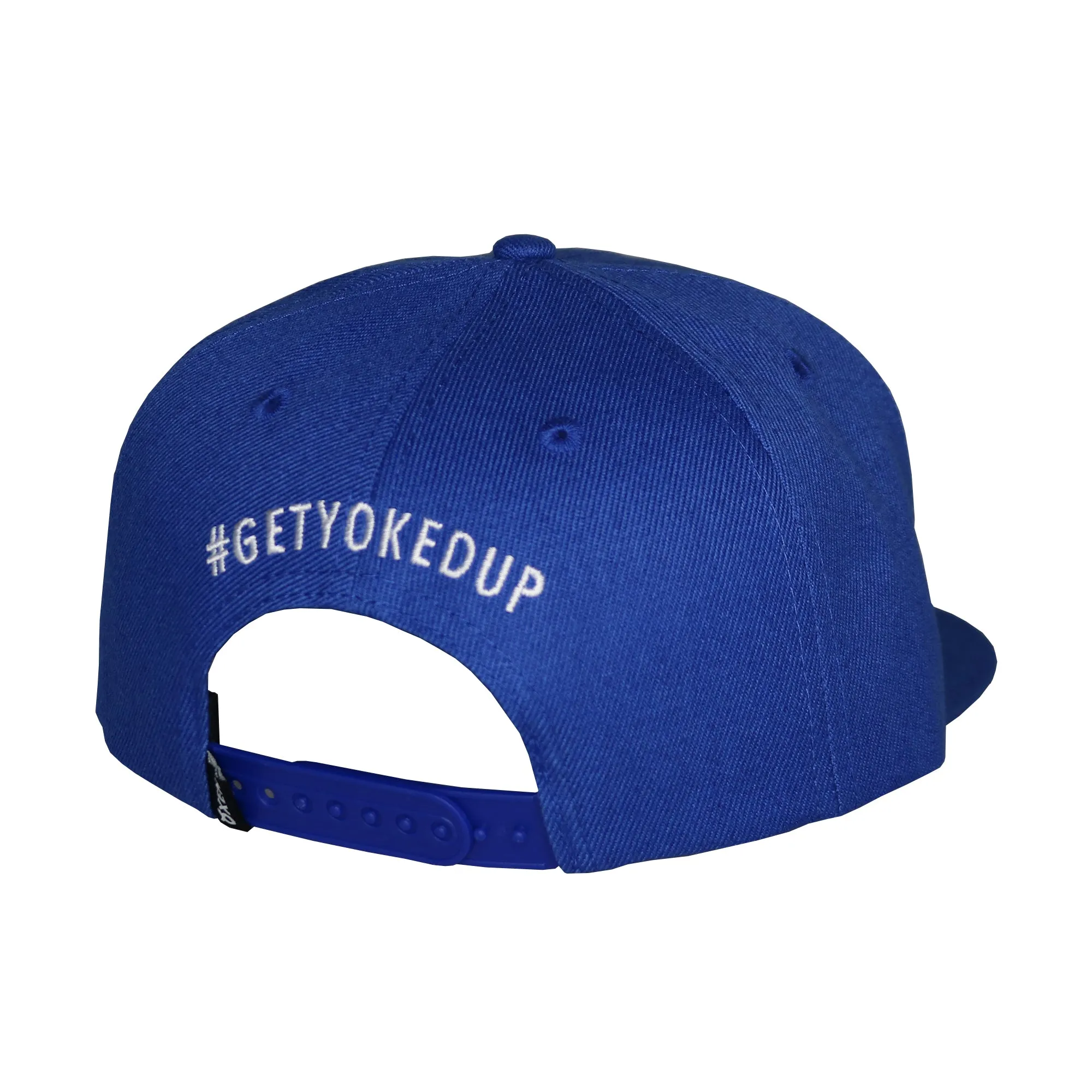Classic Ring Snapback Hat - Blue / White