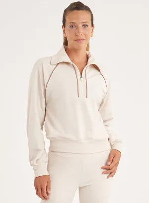 Comforted Piped Pullover - FINAL SALE