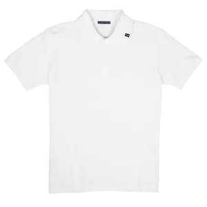 Cotton Polo - Short Sleeve - White