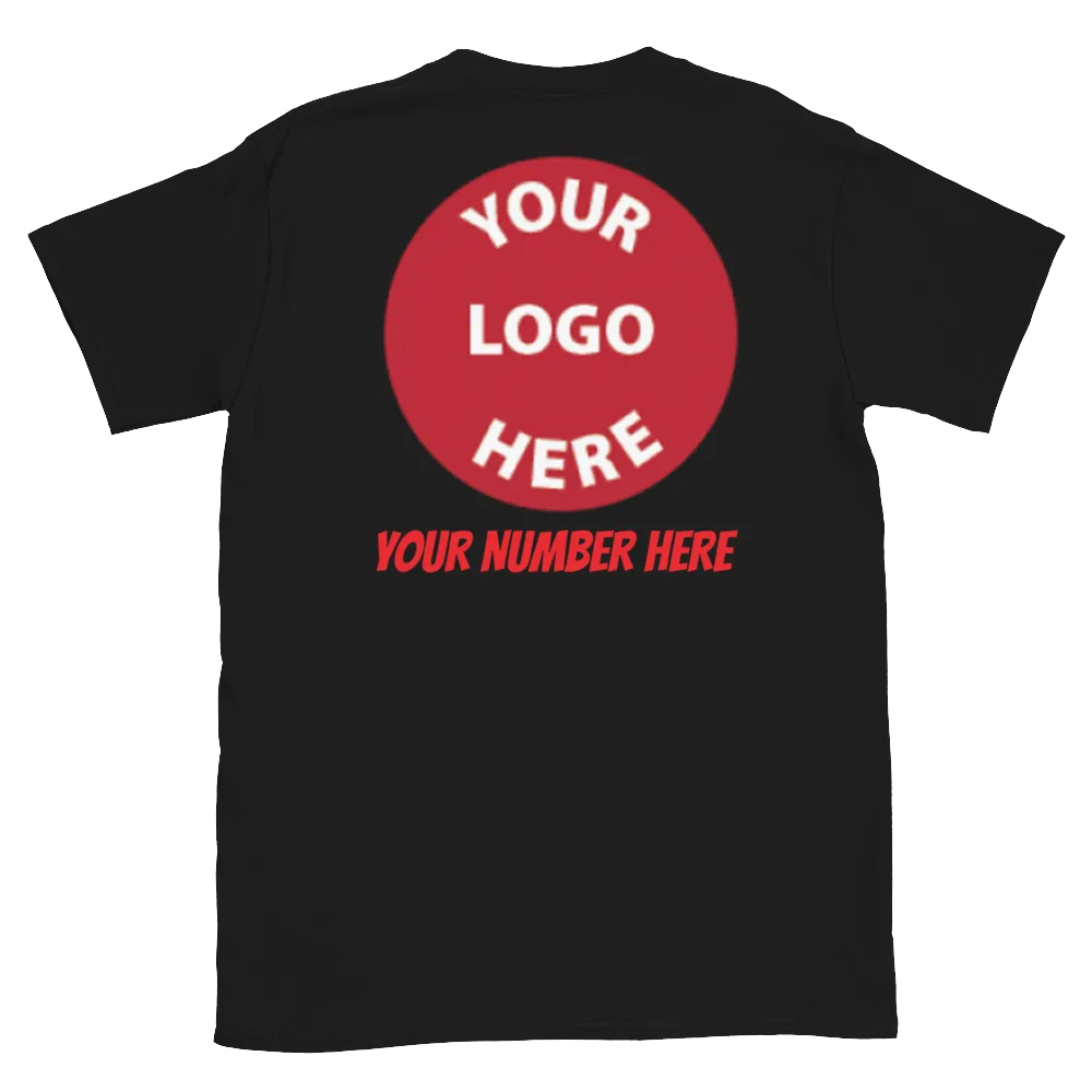 Custom Logo Short-Sleeve Unisex T-Shirt