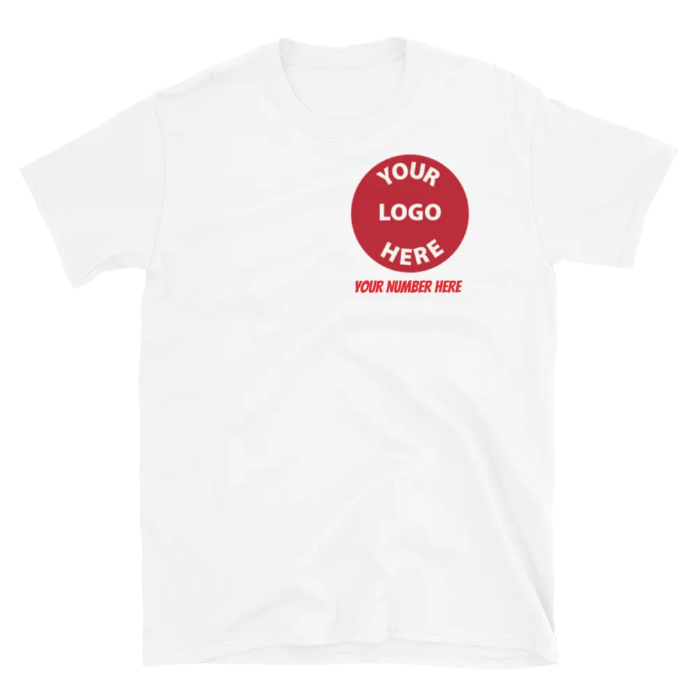 Custom Logo Short-Sleeve Unisex T-Shirt